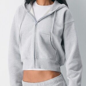 TNA Blue Zip-Up Hoodie